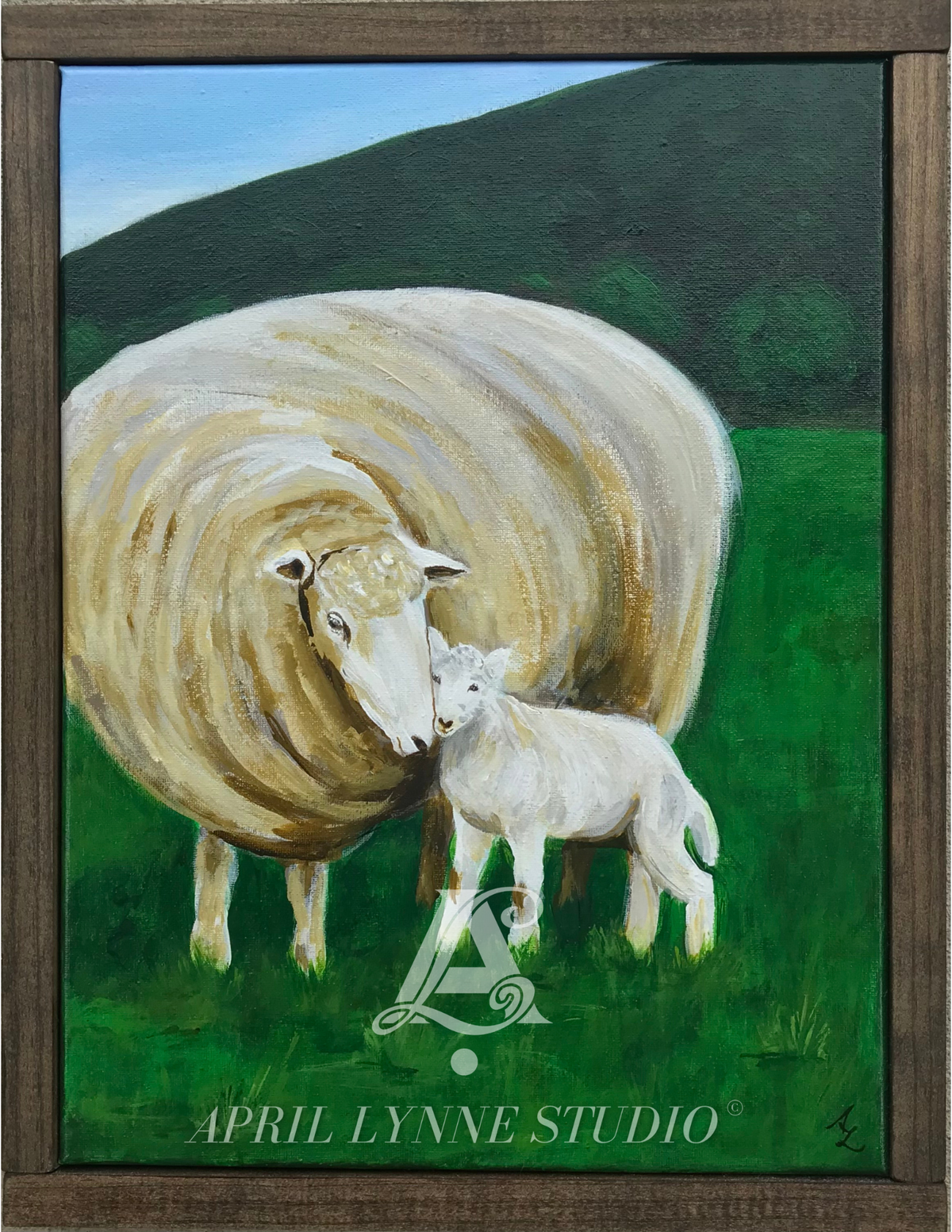 Ewe and Lamb